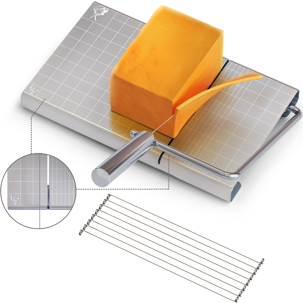 Cheese Slicer With Wire for Block Cheese